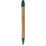Vue 3 de Stylo bille en bambou Borneo (encre noire)