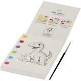 Vue 1 de Livre de coloriage Quell et set de crayons pinceaux à eau