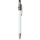 Vue 5 de Stylo bille recyclé RCS avec stylet et toupie antistress (encre bleue) Rill