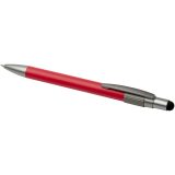Vue 10 de Stylo bille recyclé RCS avec stylet et toupie antistress (encre bleue) Rill