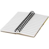 Vue 6 de Bloc-notes à spirales avec mémos autocollants colorés Spinner