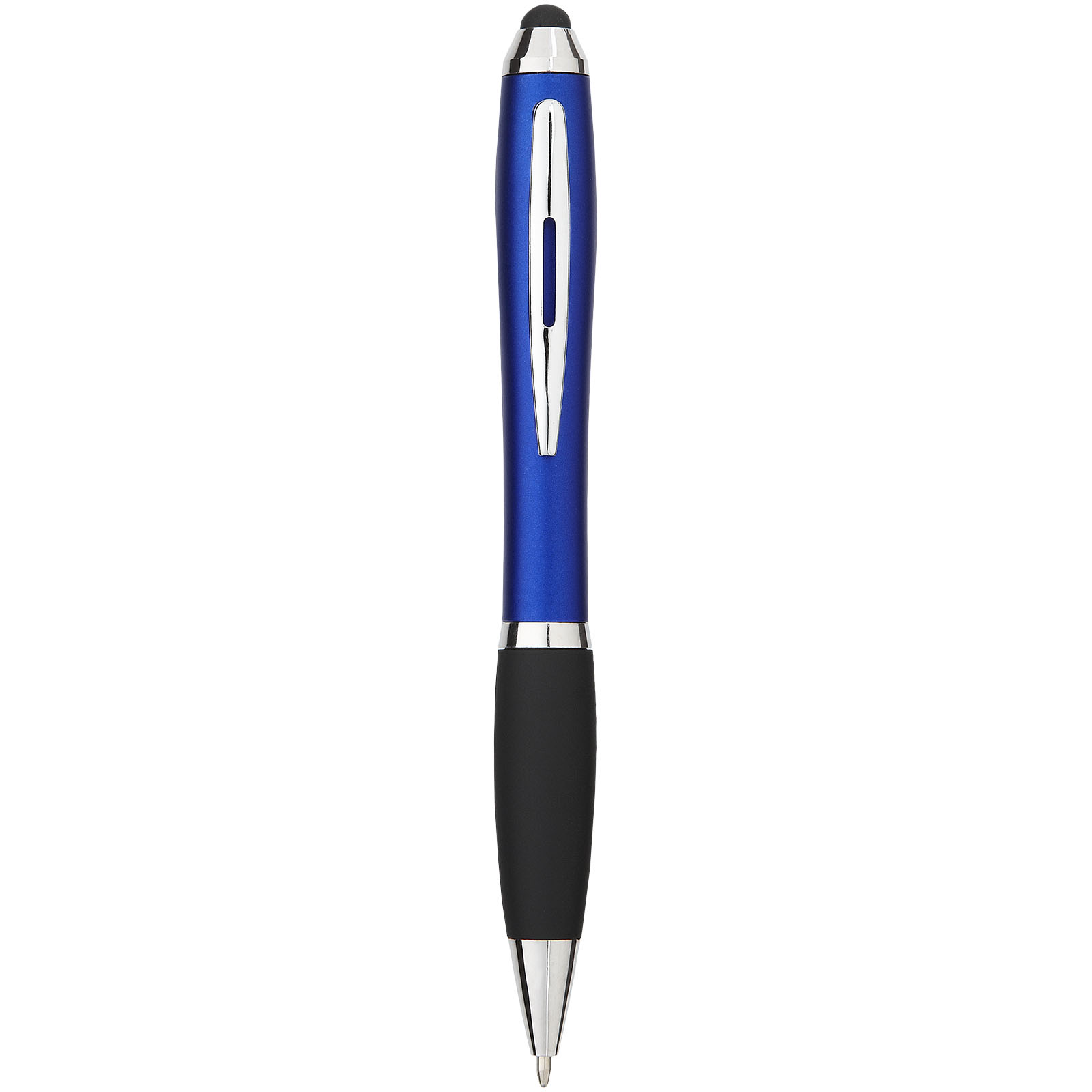 Stylo stylet coloré avec grip noir Nash (encre bleue)