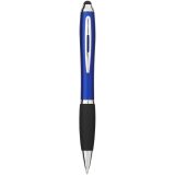 Vue 5 de Stylo stylet coloré avec grip noir Nash (encre bleue)