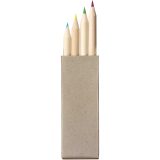 Vue 3 de Set de 4 crayons de couleur Tullik