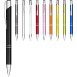 Vue 3 de Stylo bille aluminium anodisé Moneta (encre bleue)