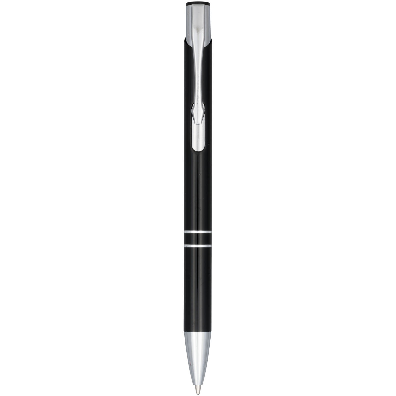 Stylo bille aluminium anodisé Moneta (encre bleue)