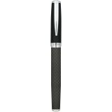 Vue 2 de Parure de stylos bille et roller avec étui Carbon (encre noire)