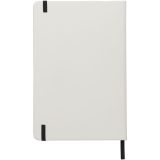 Vue 7 de Carnet de notes blanc A5 Spectrum avec élastique de couleur