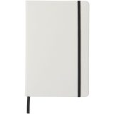 Vue 6 de Carnet de notes blanc A5 Spectrum avec élastique de couleur