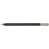 Vue 10 de Stylo à bille à mécanisme rotatif SMART en aluminium recyclé (encre noire)