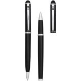 Vue 3 de Parure Stylo bille et roller Andante (encre noire)