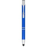 Vue 1 de Stylet Stylo bille métallique Moneta (encre bleue)