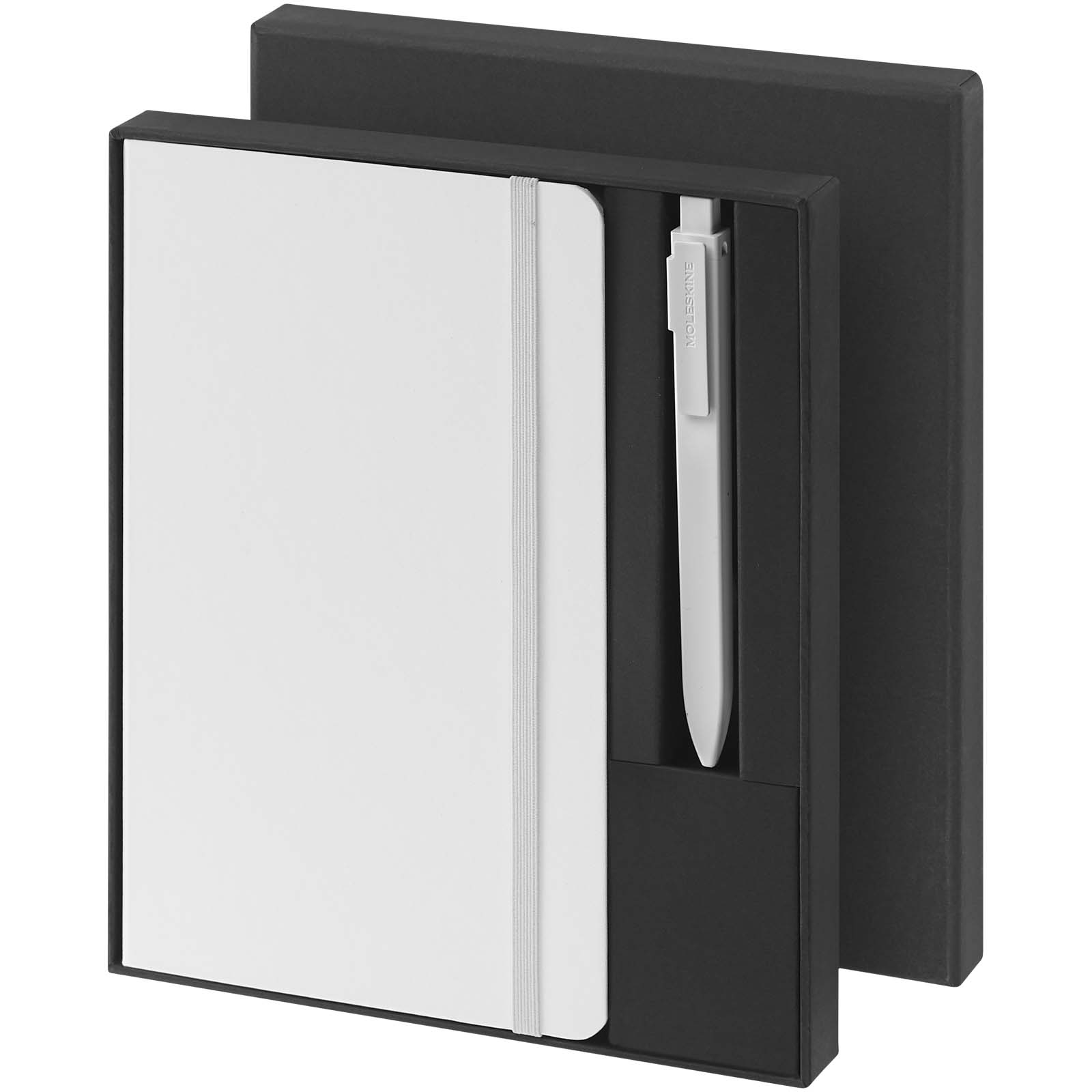 Coffret cadeau avec cahier A5 et stylo Moleskine