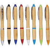 Vue 17 de Stylo bille en bambou Nash (encre bleue)