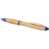 Vue 4 de Stylo bille en bambou Nash (encre bleue)