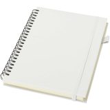 Vue 1 de Cahier à spirales Liss A5 à couverture rigide en plastique recyclé