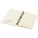 Vue 5 de Cahier à spirales Liss A5 à couverture rigide en plastique recyclé