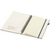 Vue 5 de Cahier à spirales Liss A5 à couverture rigide en plastique recyclé