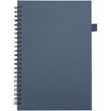 Vue 2 de Cahier à spirales Liss A5 à couverture rigide en plastique recyclé