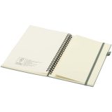 Vue 5 de Cahier à spirales Liss A5 à couverture rigide en plastique recyclé