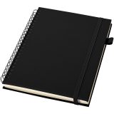 Vue 1 de Cahier à spirales Liss A5 à couverture rigide en plastique recyclé