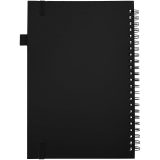 Vue 3 de Cahier à spirales Liss A5 à couverture rigide en plastique recyclé