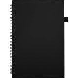 Vue 2 de Cahier à spirales Liss A5 à couverture rigide en plastique recyclé