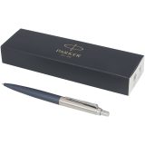 Vue 1 de Stylo bille mat Jotter XL Parker avec finitions chrome (encre bleue)