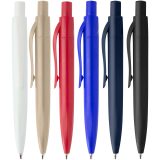 Vue 4 de Mini-stylo à bille Ramin en plastique recyclé (encre bleue)