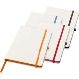 Vue 18 de Carnet à couverture rigide Spectrum A5 avec bords colorés