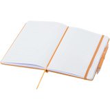 Vue 4 de Ensemble comprenant un cahier en papier recyclé Spectrum A5 et un stylo à bille