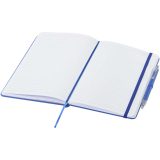 Vue 4 de Ensemble comprenant un cahier en papier recyclé Spectrum A5 et un stylo à bille