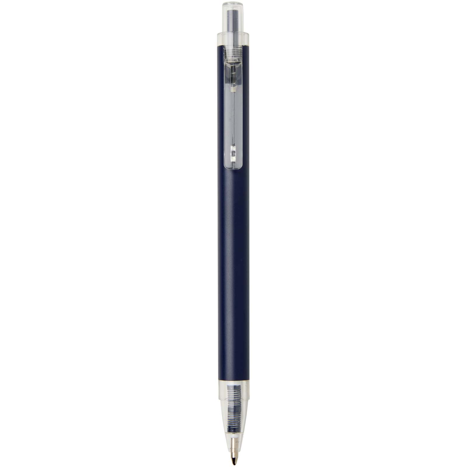 Stylo à bille Spectrum en aluminium recyclé (encre bleue)