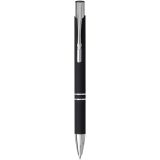 Vue 7 de Stylo bille rétractable doux au toucher Moneta (encre noire)