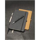 Vue 13 de Carnet de notes A5 en cuir Atlana