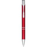 Vue 10 de Stylo bille rétractable en aluminium anodisé Moneta (encre noire)