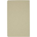 Vue 3 de Carnet Gianna en carton recyclé