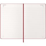 Vue 12 de Agenda L quotidien 12 mois Moleskine à couverture rigide