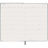 Vue 6 de Agenda L quotidien 12 mois Moleskine à couverture rigide