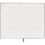 Vue 6 de Agenda L quotidien 12 mois Moleskine à couverture rigide
