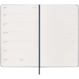 Vue 5 de Agenda L hebdomadaire 12 mois Moleskine à couverture rigide