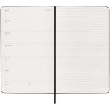 Vue 5 de Agenda L hebdomadaire 12 mois Moleskine à couverture rigide