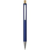 Vue 5 de Stylo bille en aluminium recyclé Cyrus (encre noire)