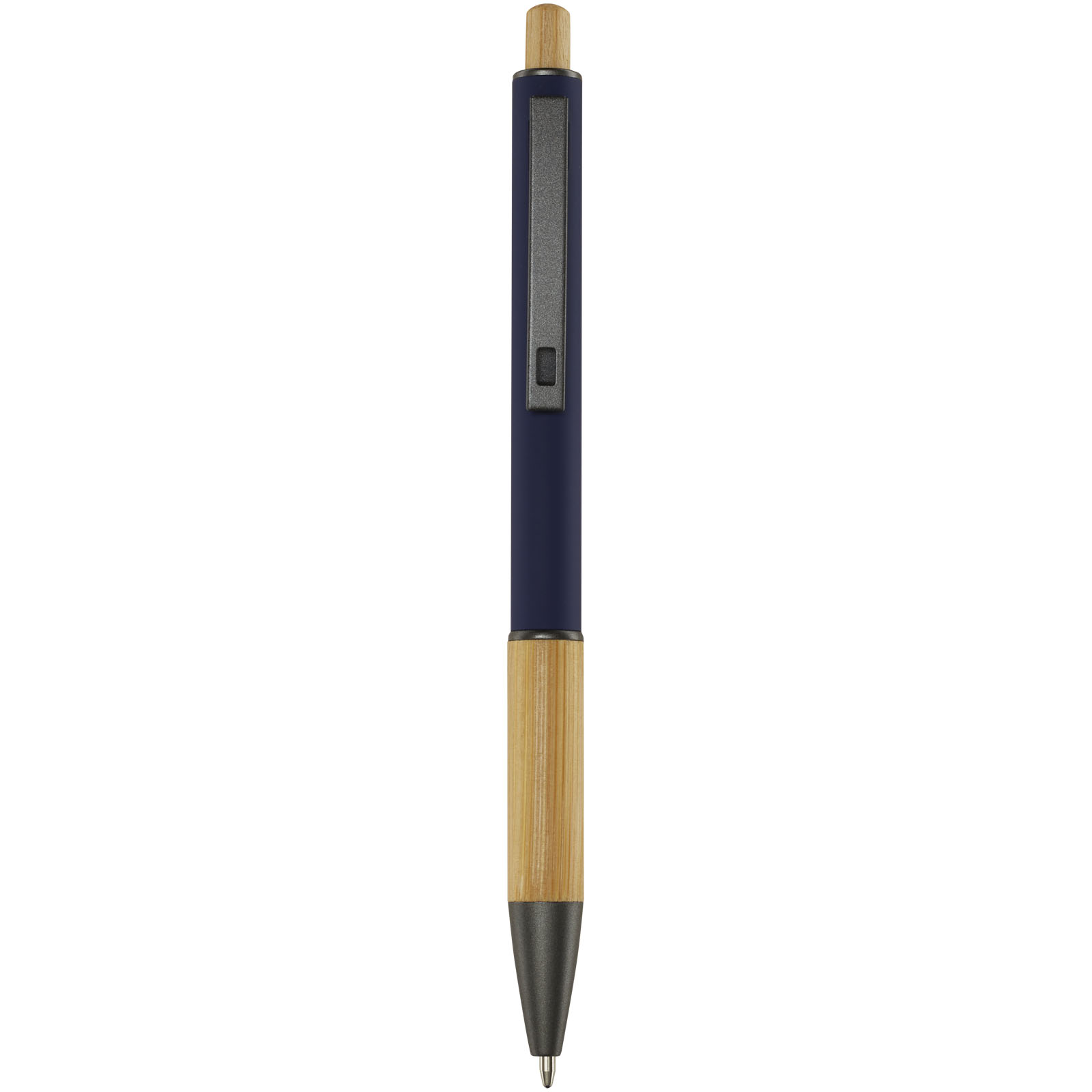 Stylo bille en aluminium recyclé Darius (encre bleue)