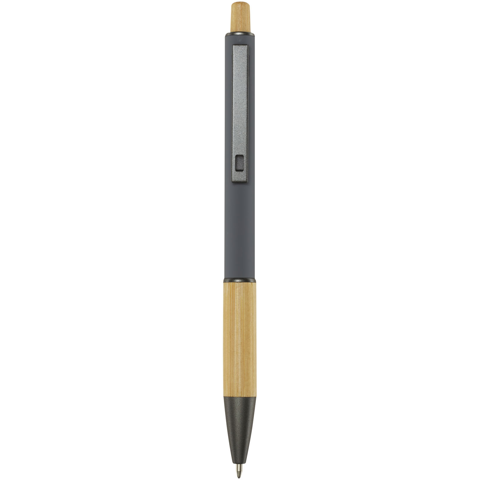 Stylo bille en aluminium recyclé Darius (encre bleue)