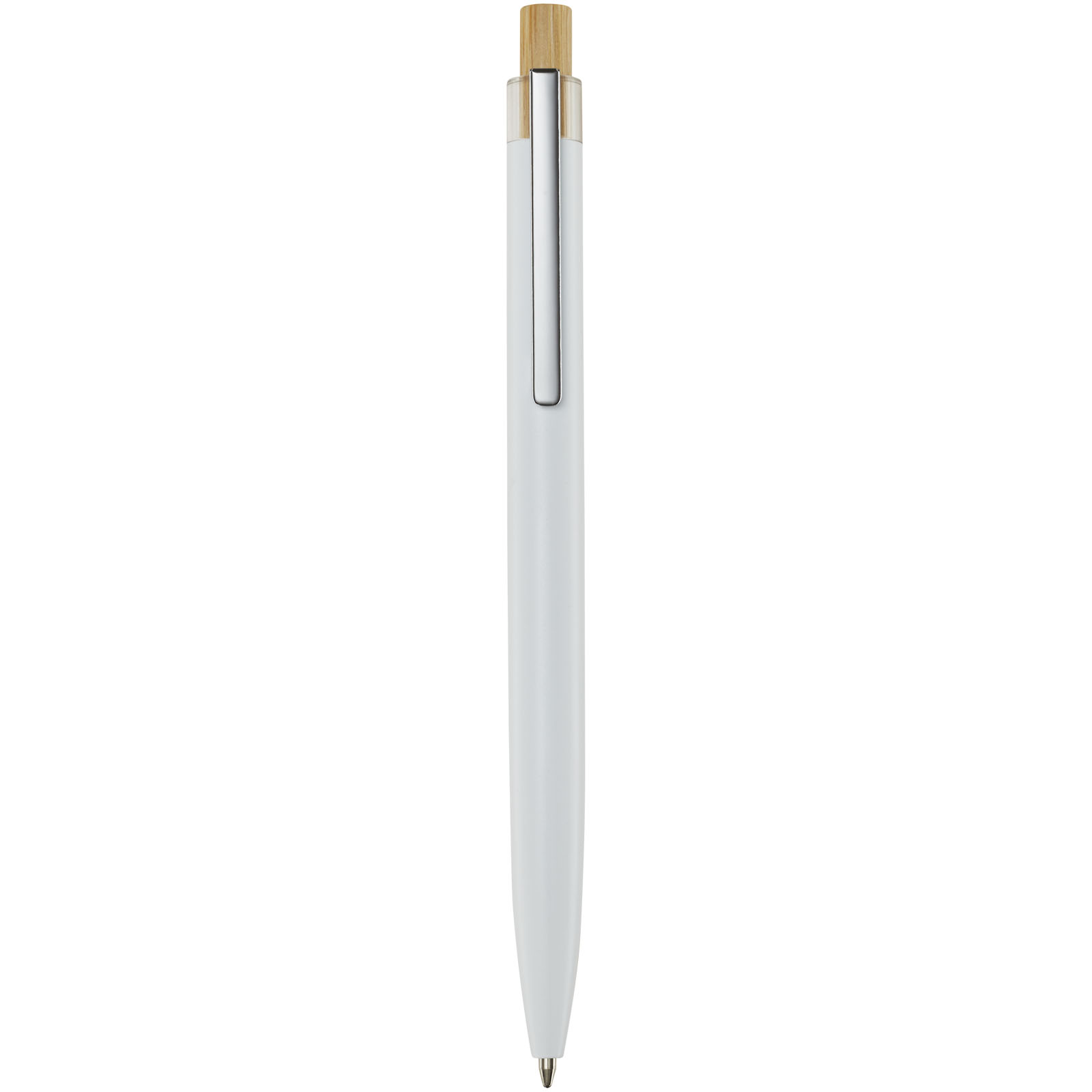 Stylo bille en aluminium recyclé Nooshin (encre noire)