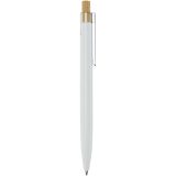 Vue 2 de Stylo bille en aluminium recyclé Nooshin (encre noire)