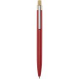 Vue 5 de Stylo bille en aluminium recyclé Nooshin (encre noire)