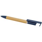 Vue 4 de Stylo support de téléphone Delfina (encre bleue)