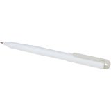 Vue 3 de Stylo roller Mauna avec gel en PET recyclé (encre noire)